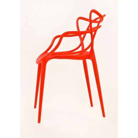 Dining chair Onder Mebli BARI RED 05