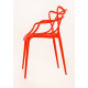 Dining chair Onder Mebli BARI RED 05