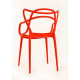 Dining chair Onder Mebli BARI RED 05