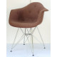 Dining chair Onder Mebli LEON SOFT - CH-ML VISCOSE BROWN K-10