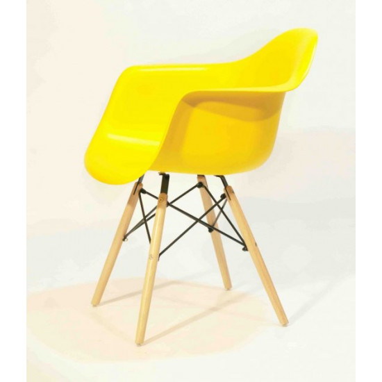 Dining chair Onder Mebli LEON YELLOW 12