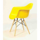 Dining chair Onder Mebli LEON YELLOW 12