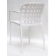 Dining chair Onder Mebli GARI ARM WHITE 07