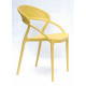 Dining chair Onder Mebli NELSON YELLOW 11