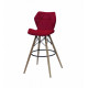 Bar chair Onder Mebli GREG B-T RED B-1016 BAR 75