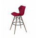 Bar chair Onder Mebli GREG B-T RED B-1016 BAR 75