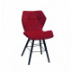 Dining chair Onder Mebli GREG B-T RED B-1016 Q - BK