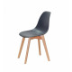 Dining chair Onder Mebli NIK ANTHRACITE 01 D