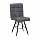 Dining chair Onder Mebli MARCUS EK GRAY 1001 Q - BK