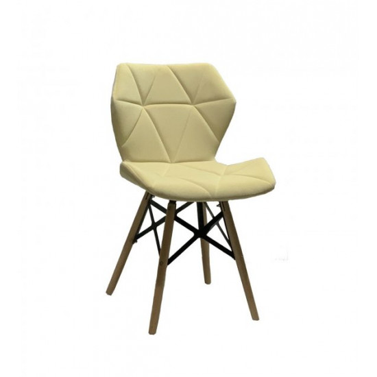 Dining chair Onder Mebli GREG B-T MILK B-1020 XXL