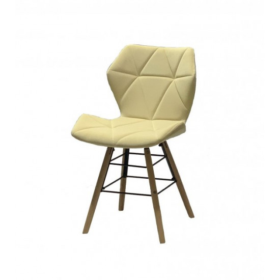 Dining chair Onder Mebli GREG B-T MILK B-1020 Q