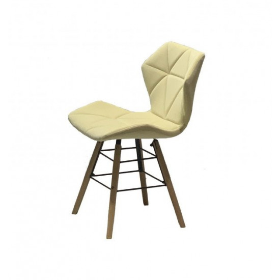 Dining chair Onder Mebli GREG B-T MILK B-1020 Q