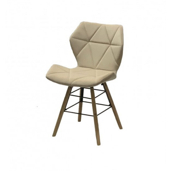 Dining chair Onder Mebli GREG B-T BEIGE V-1005 Q