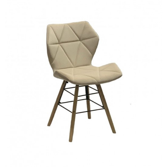 Dining chair Onder Mebli GREG B-T BEIGE V-1005 Q