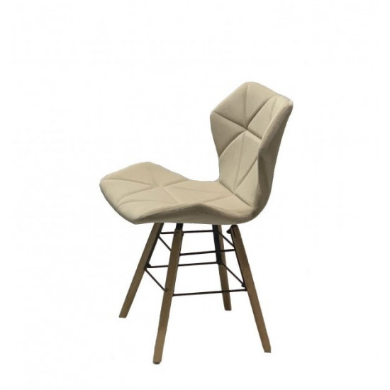 Dining chair Onder Mebli GREG B-T BEIGE V-1005 Q