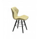 Dining chair Onder Mebli GREG B-T MILK B-1020 Q-BK