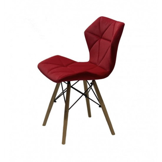 Dining chair Onder Mebli GREG B-T RED B-1016