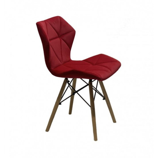 Dining chair Onder Mebli GREG B-T RED B-1016