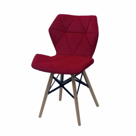 Dining chair Onder Mebli GREG B-T RED B-1016 XXL