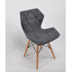 Dining chair Onder Mebli GREG Sh-L SR. GRAY SH - 1