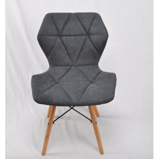 Dining chair Onder Mebli GREG Sh-L SR. GRAY SH - 1