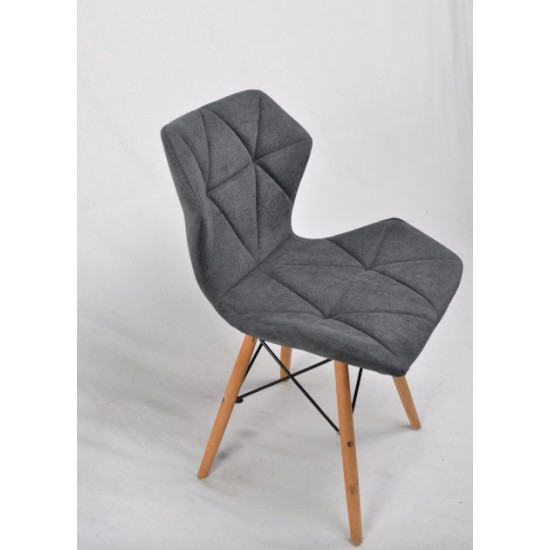 Dining chair Onder Mebli GREG Sh-L SR. GRAY SH - 1