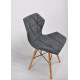 Dining chair Onder Mebli GREG Sh-L SR. GRAY SH - 1