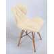 Dining chair Onder Mebli GREG B-T MILK B-1020