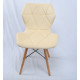 Dining chair Onder Mebli GREG B-T MILK B-1020