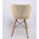 Dining chair Onder Mebli GREG B-T MILK B-1020