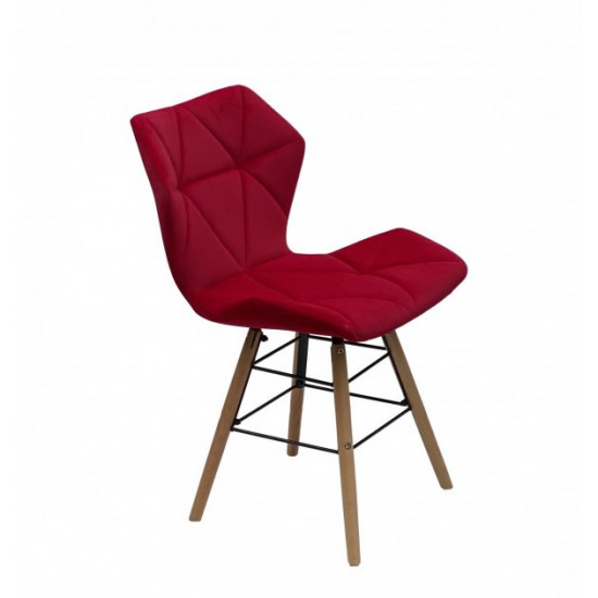 Dining chair Onder Mebli GREG B-T RED B-1016 Q