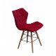 Dining chair Onder Mebli GREG B-T RED B-1016 Q