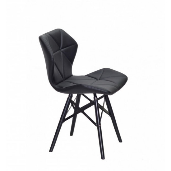 Dining chair Onder Mebli GREG EK BLACK XXL - BK