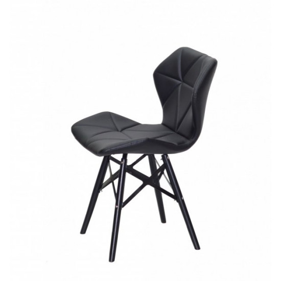 Dining chair Onder Mebli GREG EK BLACK XXL - BK