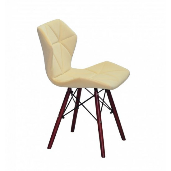 Dining chair Onder Mebli GREG B-T MILK V-1020 W