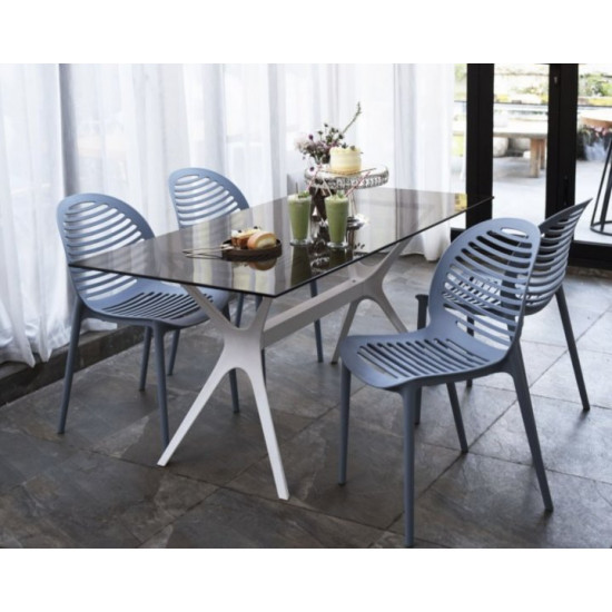 Dining chair Kashtan Spike OW-241 Light gray