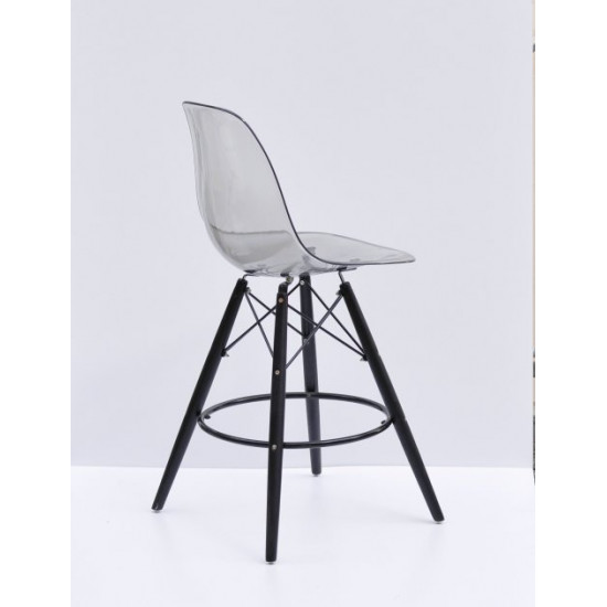 Half-bar chair Onder Mebli NIK SMOKED BAR 65 - BK