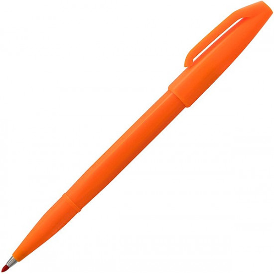 Capillary pen Pentel Sign Pen orange hard tip