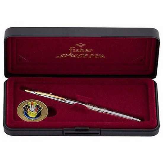 Automatic Fisher Space Pen Shuttle Jubilee Edition with coin