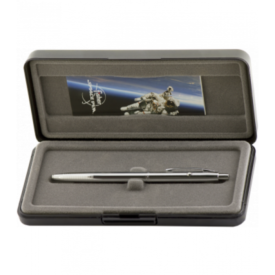 Automatic ball handle Fisher Space Pen Shuttle chrome