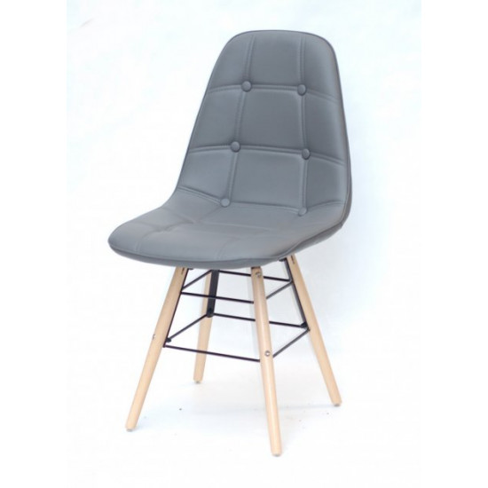 Dining chair Onder Mebli ALEX Q EK GRAY 21