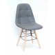 Dining chair Onder Mebli ALEX Q EK GRAY 21