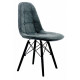 Dining chair Onder Mebli ALEX – BK CHENILLE GRAY G – 110