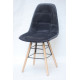 Dining chair Onder Mebli ALEX VELVET GRAY B-3 Q