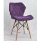 Dining chair Onder Mebli GREG B-T PURPUR B-1013