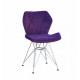 Dining chair Onder Mebli GREG B-T PURPUR B-1013 CH - ML