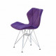 Dining chair Onder Mebli GREG B-T PURPUR B-1013 CH - ML