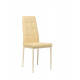 Upholstered dining chair with high back Onder Mebli VN-66-2 beige