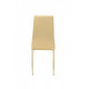 Upholstered dining chair with high back Onder Mebli VN-66-2 beige