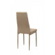 Upholstered dining chair with high back Onder Mebli VN-66-2 cappuccino